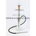 2016 boa qualidade de madeira e aço inoxidável haste Shisha Hookah